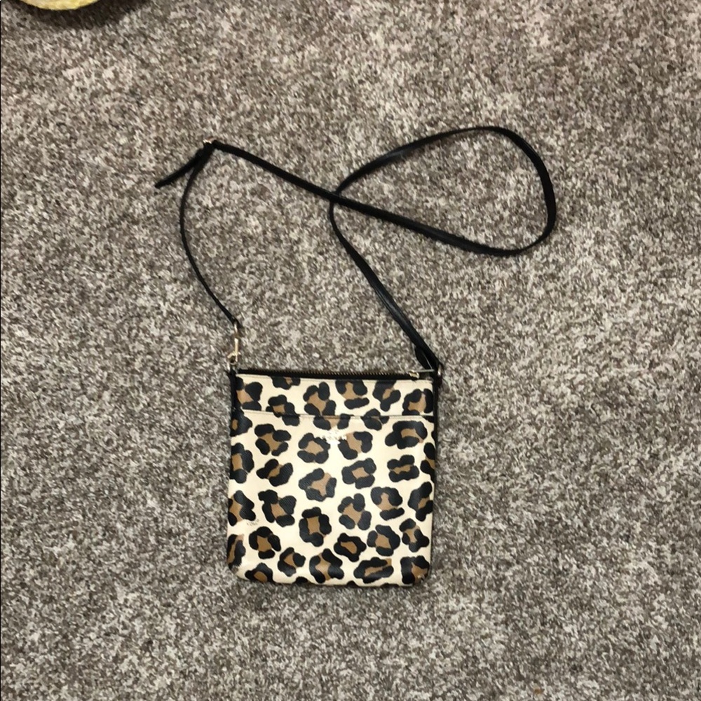 Coach Brown and Black Crossbody Bag